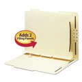 File Folders | Smead 68025 1 Fastener Letter Size Self-Adhesive Folder Dividers with Twin-Prong Fasteners for Top/End Tab Folders - Manila (25/Pack) image number 7