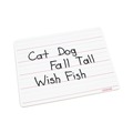 White Boards | Universal UNV43911 11.75 in. x 8.75 in. Penmanship Ruled Lap/Learning Dry-Erase Board - White Surface (6/Pack) image number 3