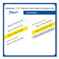 Labels | Brother P-Touch TZE261 1.4 in. x 26.2 ft. TZe Standard Adhesive Laminated Labeling Tape - Black on White image number 4