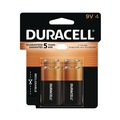 Batteries | Duracell MN16RT4Z CopperTop Alkaline 9V Batteries (4/Pack) image number 0