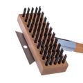 Food Service | Carlisle 36372500 Sparta Broiler Master Grill Brush and Scraper with 30 in. Handle image number 3