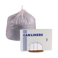 Trash & Waste Bins | Boardwalk H7658TWK 38 in. x 58 in. 60 gal. 0.9 mil Linear Low Density Industrial Can Liners - White (100/Carton) image number 5