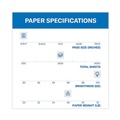 Copy & Printer Paper | Hammermill 102450 Premium Color Copy 28 lbs. 8.5 in. x 11 in. Print Paper - 100 Bright White (500/Ream, 5 Reams/Carton) image number 2