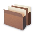 Just Launched | Smead 73264 3-1/2 in. Expansion Straight Tab File Pocket - Manila/Redrope (10/Box) image number 3
