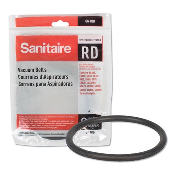  | Sanitaire 66100 RD Style Replacement Belt for Upright Vacuum Cleaner (2/Pack)