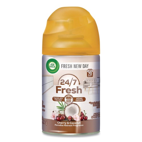 Odor Control | Air Wick 62338-91099 5.89 oz Freshmatic Life Scents Ultra Refill - Paradise Retreat image number 0