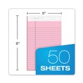 Notebooks & Pads | TOPS 63016 50-Sheet 5 in. x 8 in. Narrow Rule Prism plus Colored Writing Pads - Assorted Pastel-Color (6/Pack) image number 3