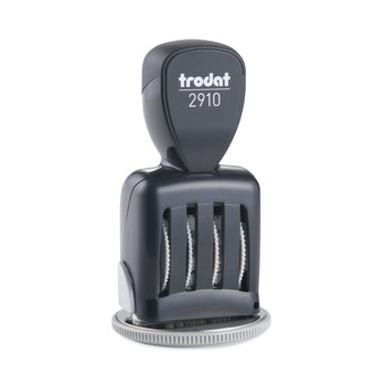 Trodat T2910 2 in. Diameter Conventional Time and Date Received Round Stamp