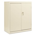 Office Filing Cabinets & Shelves | Alera CME4218PY 36 in. x 18 in. x 42 in. Standard Assembled Storage Cabinet - Putty image number 0