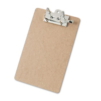 Saunders 05712 2.5 in. Clip Capacity Recycled Hardboard Archboard Clipboard - Brown