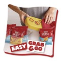 Snacks | Cheez-It 2410011500 Snap'd 0.75 oz. Bag Crackers Variety Pack - Cheddar Sour Cream and Onion/Double Cheese (42/Carton) image number 5