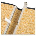Notebooks & Pads | Wilson Jones W0395-31 14 in. x 8.5 in. 250 Sheets 1-Subject Unruled Looseleaf Corporation Minute Book - Black/Gold Cover image number 4