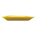 Food Trays, Containers, and Lids | GEN 8PYEL 10.8 in. x 8.82 in. x 1.5 in. #8P Meat Trays - Yellow (200/Carton) image number 2