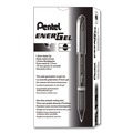 Pens | Pentel BL30-A 1 mm EnerGel NV Gel Pen - Bold/Black Ink/Gray/Black Barrel (1-Dozen) image number 1