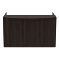 Office Desks & Workstations | Alera ALEVA327236ES Valencia Series 71 in. x 35.5 in. x 29.5 in. - 42.5 in. Reception Desk with Transaction Counter - Espresso image number 3