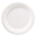  | Chinet 21226 6-3/4 in. Round Classic Paper Plates - White (1000/Carton) image number 0
