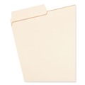 File Folders | Smead 10395 0.75 in. Expansion 1/3-Cut SuperTab Reinforced Guide Height Top Tab Folders - Letter Size/Manila (100/Box) image number 1