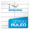 Just Launched | Ampad 20-806R Gold Fibre 6 in. x 9 in. Spiral Steno Book - Gregg, Green/Gold Cover/White Pad (100 Sheets/Pad) image number 2
