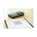 Page Flags | Post-it Notes DS100 Note and Flag Dispenser For 3 in. x 3 in. Pads - Black/Clear (1-Pack) image number 2