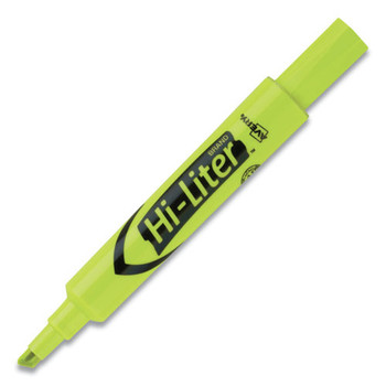 PENS PENCILS AND MARKERS | Avery 24130 HI-LITER Desk-Style Chisel Tip Highlighters - Fluorescent Yellow (200-Piece/Box)