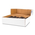  | Inteplast Group VALH4048K22 High-Density 45 Gallon 40 in. x 46 in. Commercial Can Liners - Black (150/Carton) image number 4