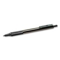 Pens | Zebra 29411 F-701 Fine 0.7 millimeter Retractable Ballpoint Pen - Black Ink/Stainless Steel/Black Barrel image number 2
