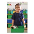 Boxes & Bins | Storex 70109E06C Large Book Bin,  2 gal, 5.3-in x 14.3-in x 7-in, Black, 6/Pack image number 6