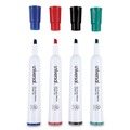 Washable Markers | Universal UNV43650 Broad Chisel Tip Dry Erase Marker - Assorted Colors (4/Set) image number 2
