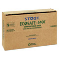 Trash Bags | Stout by Envision E4860E85 64 Gallon 0.85 mil 48 in. x 60 in. EcoSafe-6400 Bags - Green (30/Box) image number 3