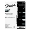 Permanent Markers | Sharpie 33861PP Extra-Fine/Fine Bullet Tip Permanent Marker - Assorted Colors (8/Set) image number 3