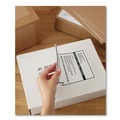 Labels | Avery 05126 5.5 in. x 8.5 in. Shipping Labels with TrueBlock Technology - White (2/Sheet, 100 Sheets/Box) image number 3