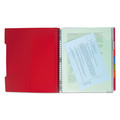 Notebooks & Pads | Five Star 06326 11 in. x 8.5 in. Sheets 5-Subject Medium/College Rule Advance Wirebound Notebook - Randomly Assorted Cover Color image number 6