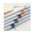 Binding Spines & Combs | Universal UNV31028 Binder Clips with Storage Tub - Small, Assorted (40/Pack) image number 2