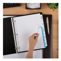 Dividers & Tabs | Avery 11492 11 in. x 8.5 in. 5-Tab Big Tab Clear Label Dividers - White Tabs/White (5/Pack) image number 1