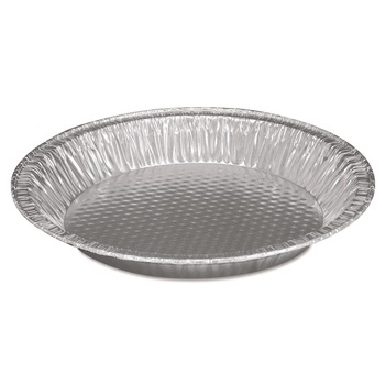Handi-Foil 30535 Aluminum Pie Pan, #10, 9 5/8 dia x 1 7/32h, 200/Carton