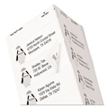 Labels | Avery 05662 Easy Peel 1.33 in. x 4 in. Mailing Labels with Sure Feed - Matte Clear (14-Piece/Sheet, 50 Sheets/Box) image number 1