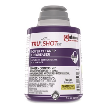 SC Johnson 379842 TruShot 2.0 Power Cleaner Fresh Scent 9 oz Cartridge (4/Carton)