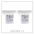 Hand Wipes | PURELL 9118-02 6 in. x 8 in. Fresh Citrus Scent Hand Sanitizing Wipes - White, (2/Carton) image number 1