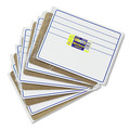 White Boards | Creativity Street PAC9882-10 12 in. x 9 in. Dry Erase Student Boards - Blue/White Surface (10/Set) image number 0
