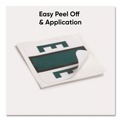 Labels | Smead 67075 1 in. x 1.25 in. E Color-Coded End Tab Filing Labels - White (500/Roll) image number 3