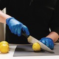 Disposable Gloves | Ammex IVBPF42100 3 mil Small Powder-Free Industrial Vinyl Gloves - Blue (1000/Carton) image number 4
