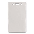 Just Launched | Advantus 75451 2.68 in. x 4.38 in. Holder 2.38 in. x 3.63 in. Insert Vertical Proximity ID Badge Holders - Clear (50/Pack) image number 1