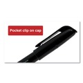 Permanent Markers | Universal UNV07074 Fine Bullet Tip Pen-Style Permanent Marker - Black (60/Pack) image number 6