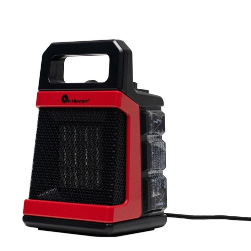 Mr. Heater F236200 120V 12.5 Amp Portable Ceramic Corded Forced Air  Electric Heater | Big Desk Drawer