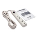 Surge Protectors | Tripp Lite TLP712 7 Outlets 12 ft. Cord 1080 Joules Protect It Surge Protector - Light Gray image number 0