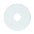 Just Launched | Boardwalk BWK4012WHI 12 in. Diameter Polishing Floor Pads - White (5/Carton) image number 1