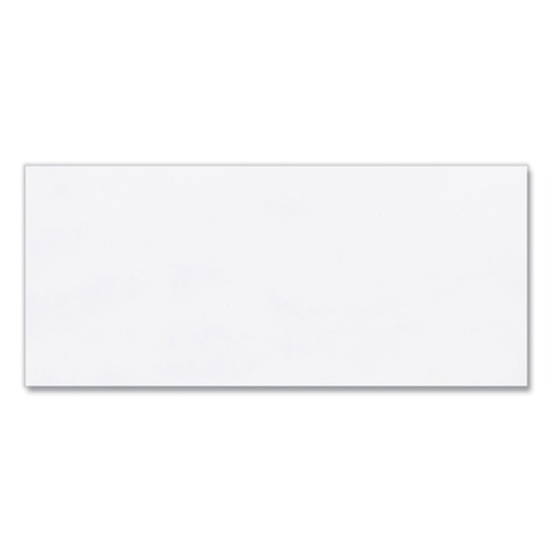 Envelopes & Mailers | Universal UNV35214 4.13 in. x 9.5 in. Diagonal Seam Commercial Flap Gummed Closure #10 Open-Side Business Envelope - White (500/Box) image number 0