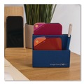 Desktop Organizers | Boogie Board VND02B0001 VersaNotes Desk Organizer, 3 Compartments, 4.7 x 0.4 x 2.05, Blue, Plastic image number 1
