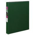 Binders | Avery 27253 11 in. x 8.5 in. 1 in. Capacity 3 Rings Durable Non-View Binder with DuraHinge and Slant Rings - Green image number 0