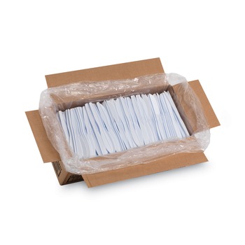 Dixie KM217 Heavy Medium Weight Knives Plastic Cutlery - White (1000/Carton)